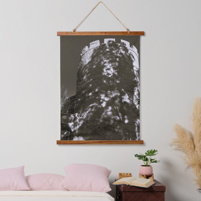 Dark Tower Wood Topped Wall Tapestry (Bedroom)