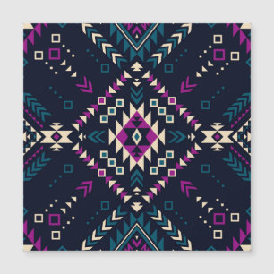 Dark tribal Navajo, vintage geometric.
