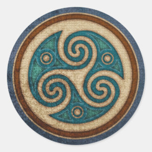 Dark Triskele Stickers