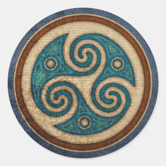 Dark Triskele Stickers (Front)