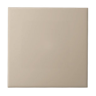Dark Vanilla Solid Colour Ceramic Tile
