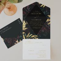 Dark Velvet Burgundy Rose | Autumn Winter Wedding