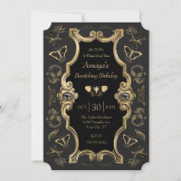 Dark Victorian Gothic Adult Birthday Party 