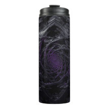 Dark Vortex Thermal Tumbler – Galaxy Spiral Geomet