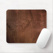 Dark Walnut Plywood Mousepad (With Mouse)
