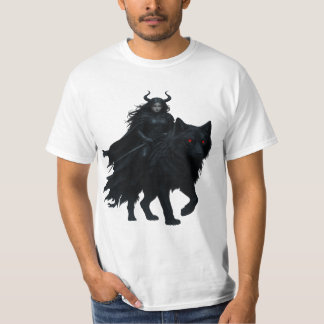 Dark Warrior on Hellenwolf T-Shirt