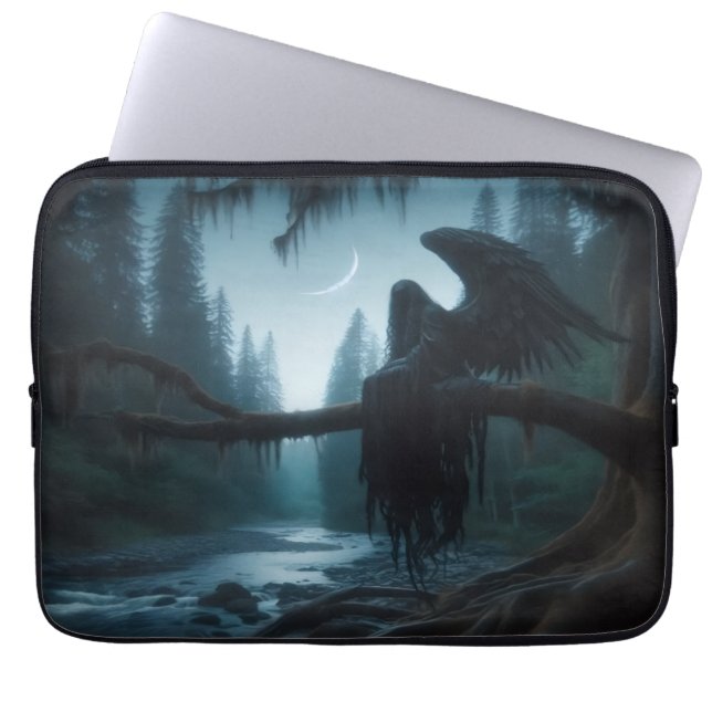 Dark Watcher Laptop Sleeve (Front)