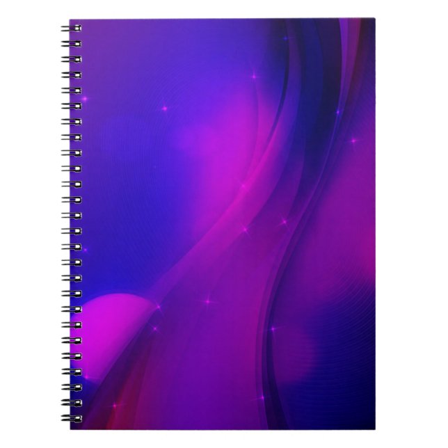 Dark Wave Notebook (Front)