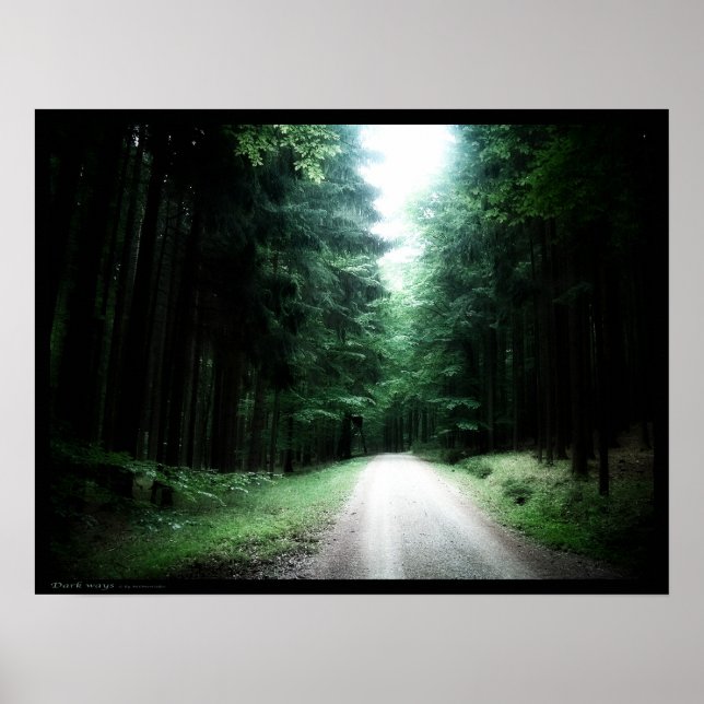 Dark ways poster (Front)