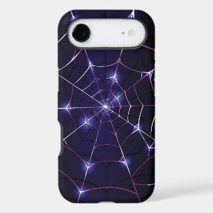 Dark Web & Silver Spider Apple Iphone 17 Air Case