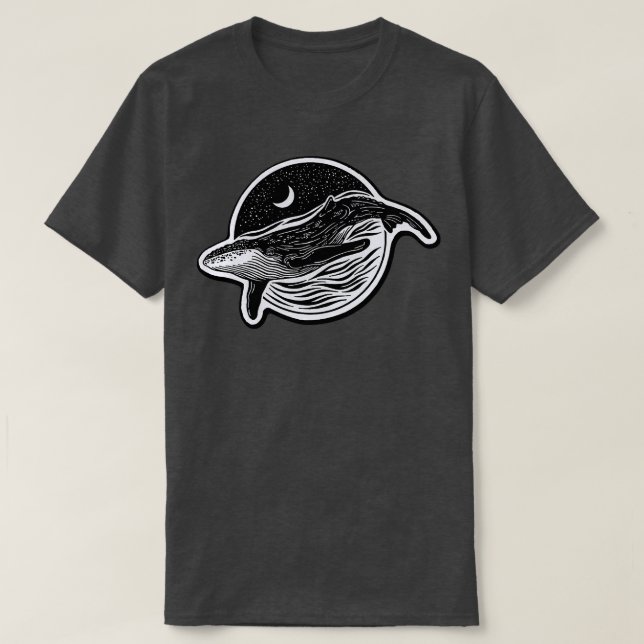 dark Whale T-Shirt (Design Front)
