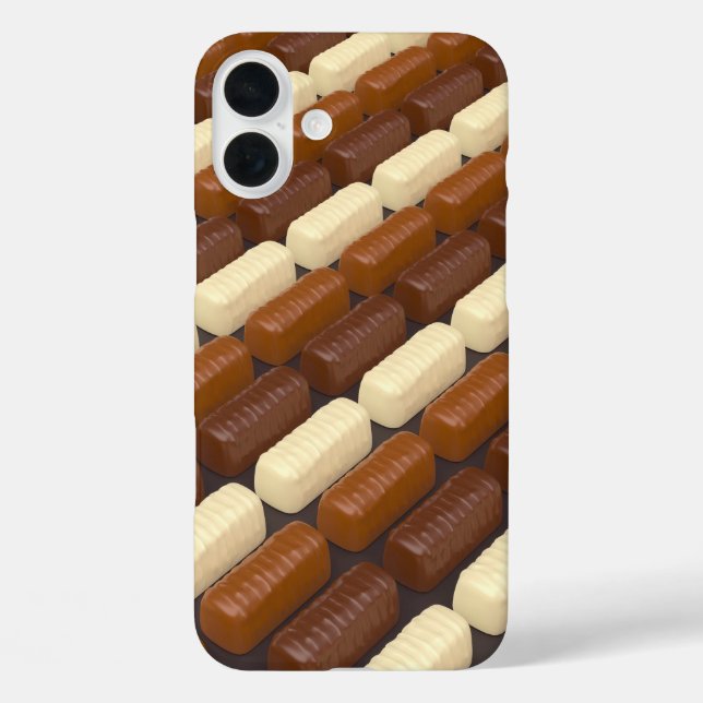 Dark, white and milk chocolate pralines Case-Mate iPhone case (Back)