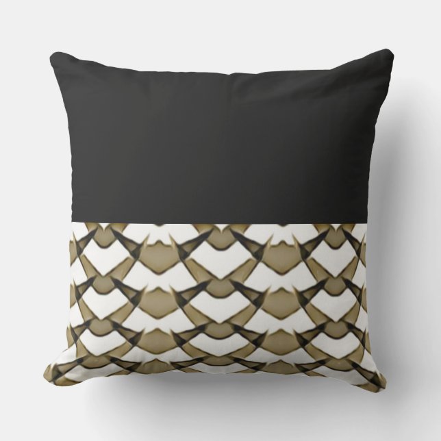 Dark Wings Outdoor Pillow (Front)