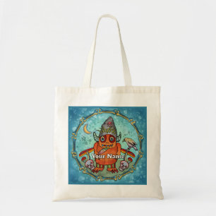Dark Wizard Monster Tote Bag