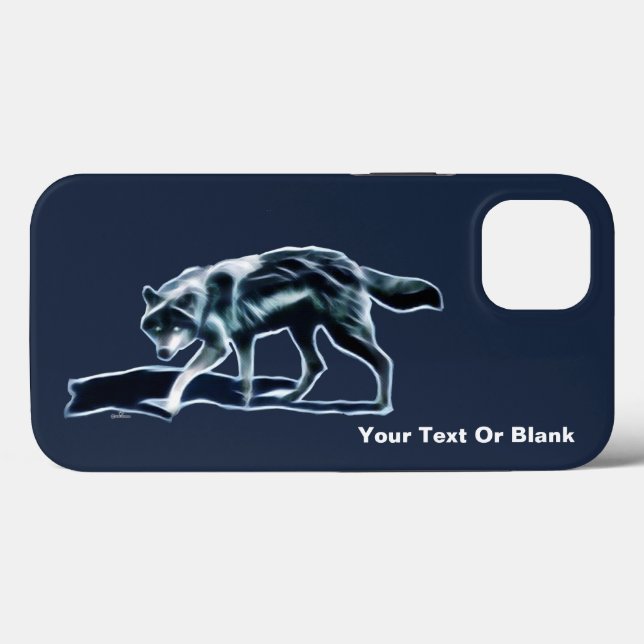 Dark Wolf Case-Mate iPhone Case (Back (Horizontal))