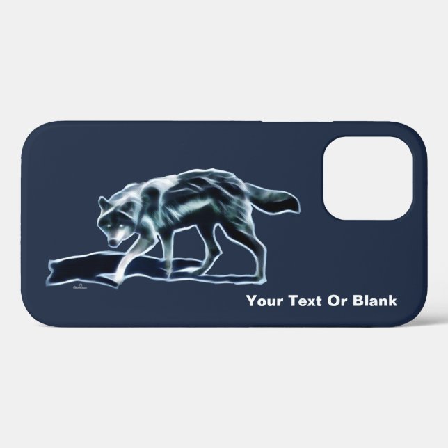 Dark Wolf Case-Mate iPhone Case (Back (Horizontal))