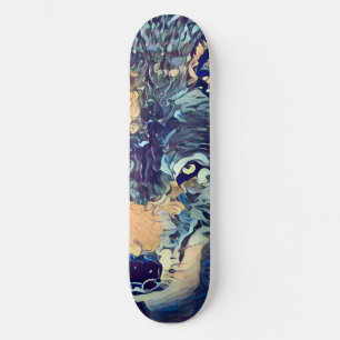 Dark Wolf Zero Element Custom Pro Park Board Skateboard