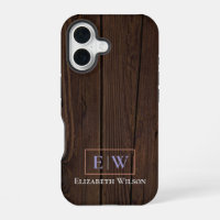 dark wood and modern personalised