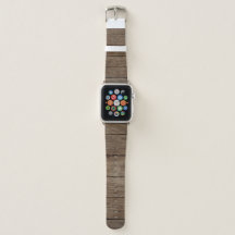 Dark Wood Apple Watch Band