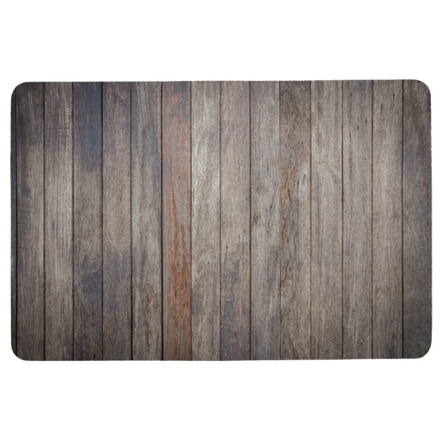 Dark wood floor mat (Front)