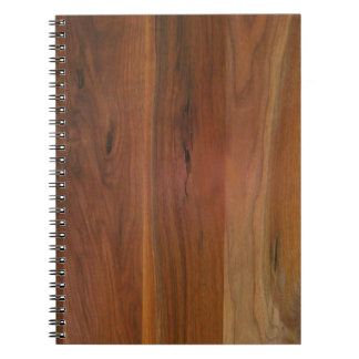 Dark Wood Grain Floor Notebook