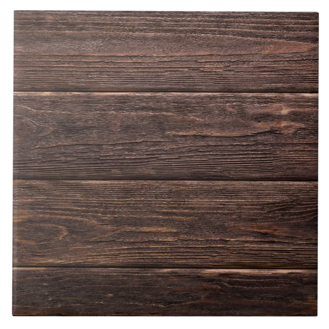 Dark wood imitating tile (Front)