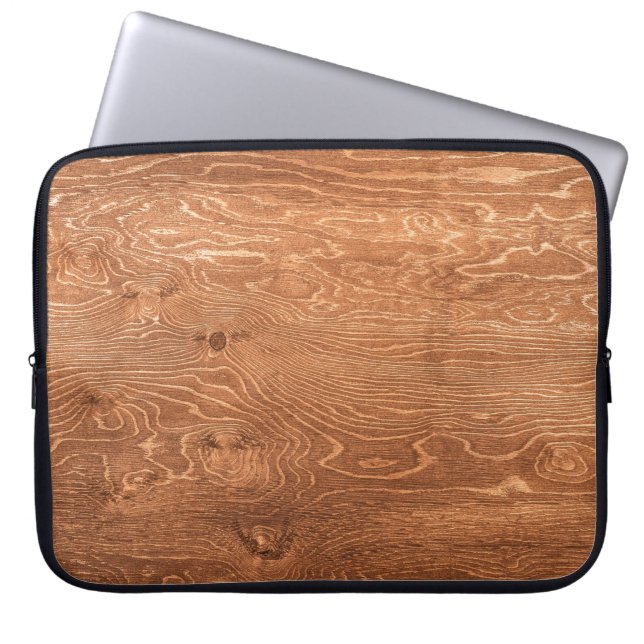 Dark wood texture backgroundwood,texture,table,bac laptop sleeve (Front)