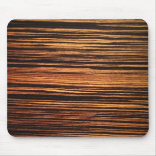 Dark Wood Veneer Mouse Pad