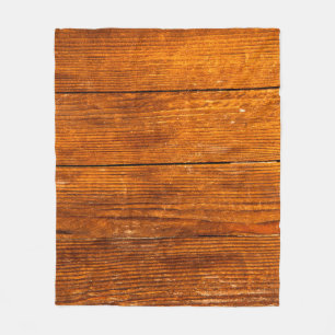 Dark wooden texture. Wood brown texture. Backgroun Fleece Blanket