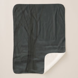 Dark Woods Sherpa Blanket