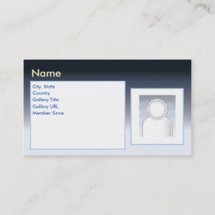 Dark Zazzle - Business Card
