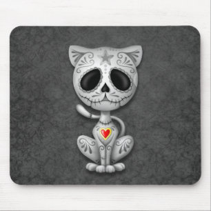 Dark Zombie Sugar Kitten Mouse Pad