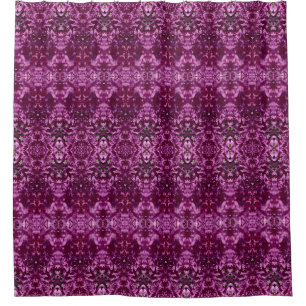 Darker Cabbage Ikat 4 Shower Curtain