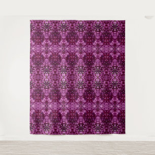 Darker Cabbage Ikat 4 Tapestry