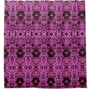 Darker Cabbage Ikat 7 Shower Curtain