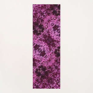 Darker Cabbage Ikat Pouf Yoga Mat