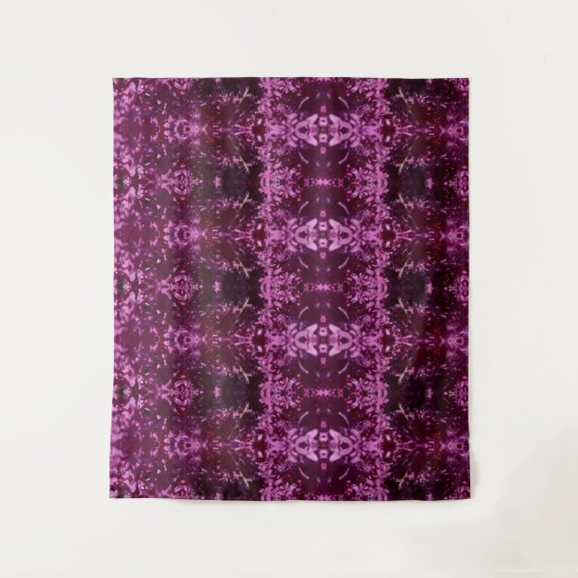 Darker Cabbage Ikat Too Tapestry (Front)