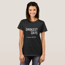 Darkest Days Women's Basic T-shirt Black