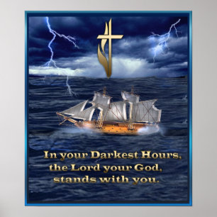 darkest hours christian art poster