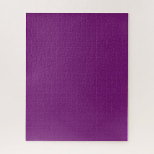 Darkish purple (solid colour) jigsaw puzzle