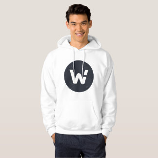 Darkish W Simple Men's Hoodie