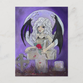 "Darkling Rose" postcard