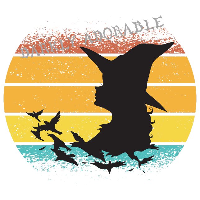  Darkly Adorable Hoodie (She moved through the moonlit corridors with the grace of a wraith, a portrait of elegant darkness.)
