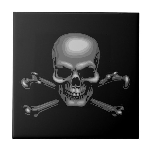 Darkly Marky Ceramic Tile (Front)