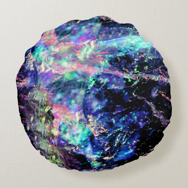 darkness and light : round cushion (Back)