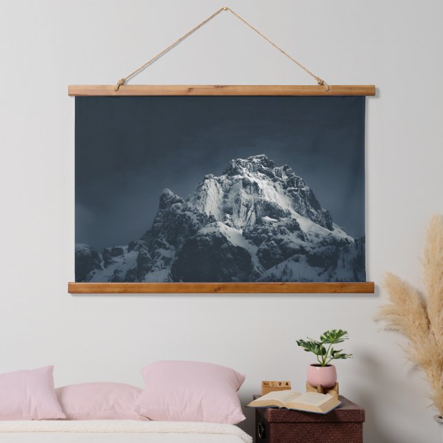 Darkness and mountain hanging tapestry (Bedroom)