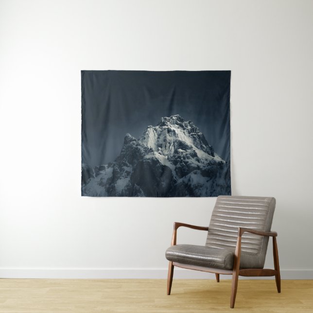 Darkness and mountain tapestry (In Situ (Horizontal))