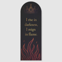 Darkness & Flame Bookmark