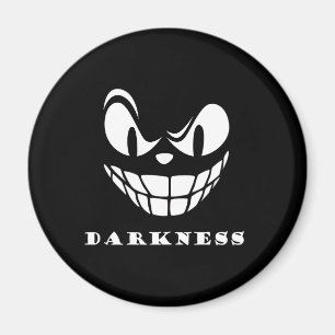 Darkness monster face magnet