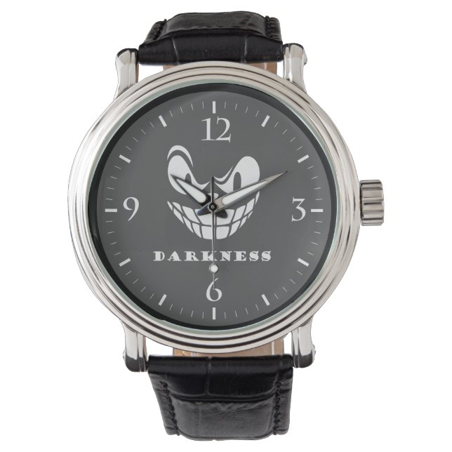 Darkness monster face watch (Front)